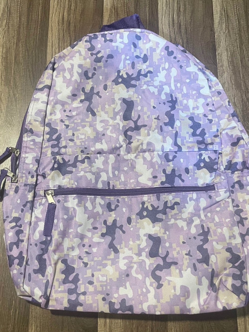 ProSport Purple Camouflage backpack